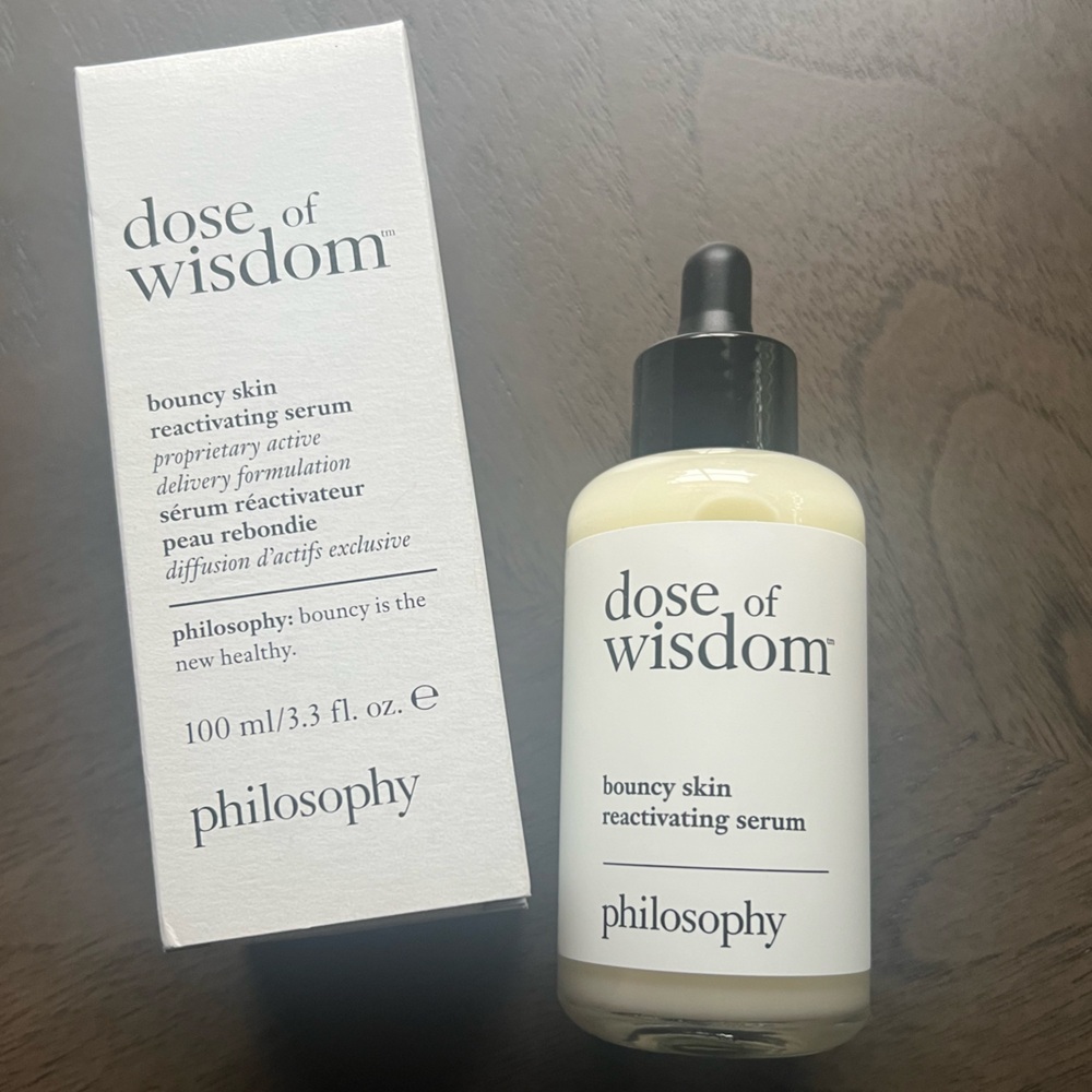 Philosophy Dose of Wisdom Reactivating Serum